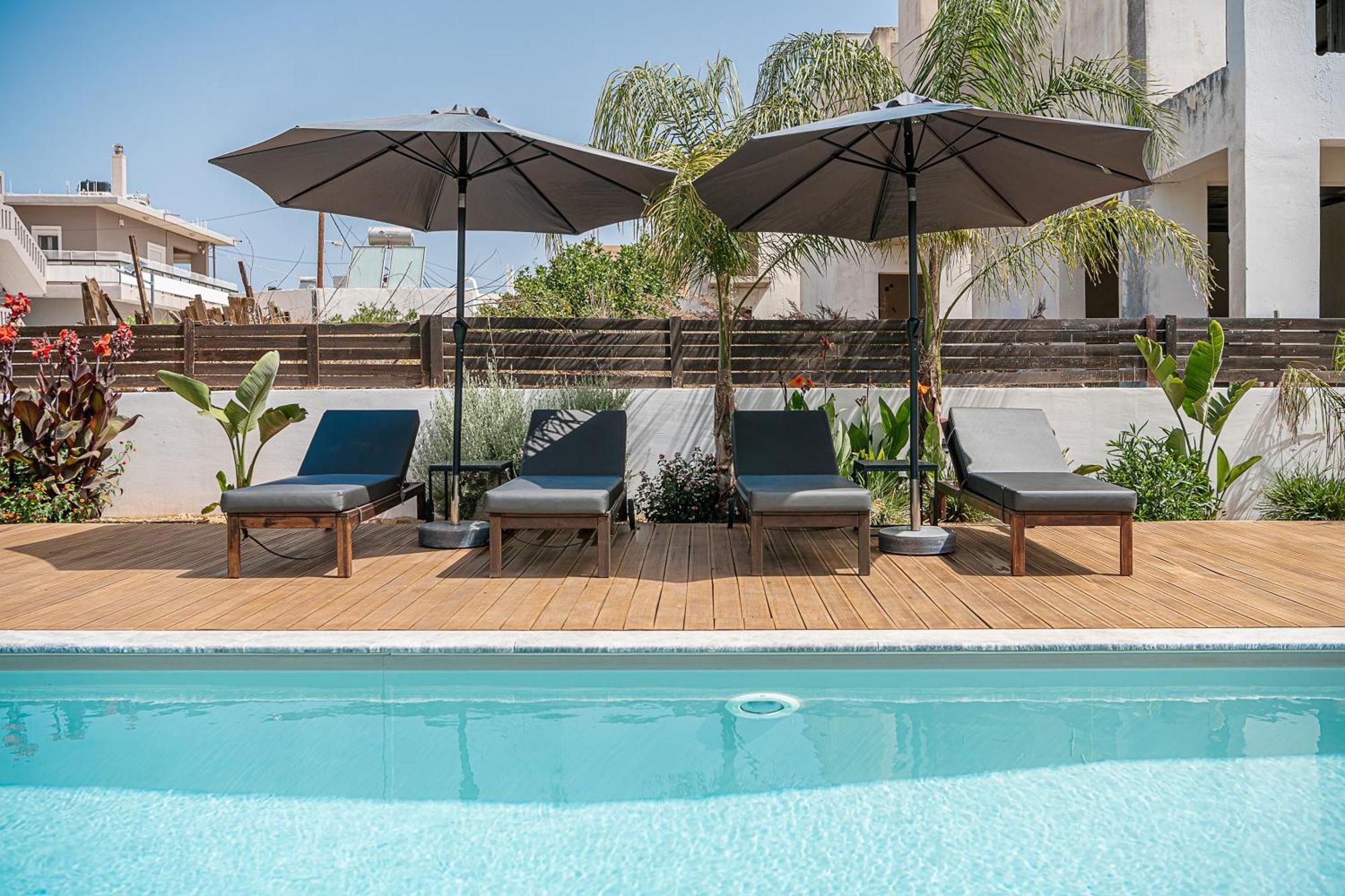 Seametry Luxury Living Villa Hriszí Aktí Haniá Kültér fotó