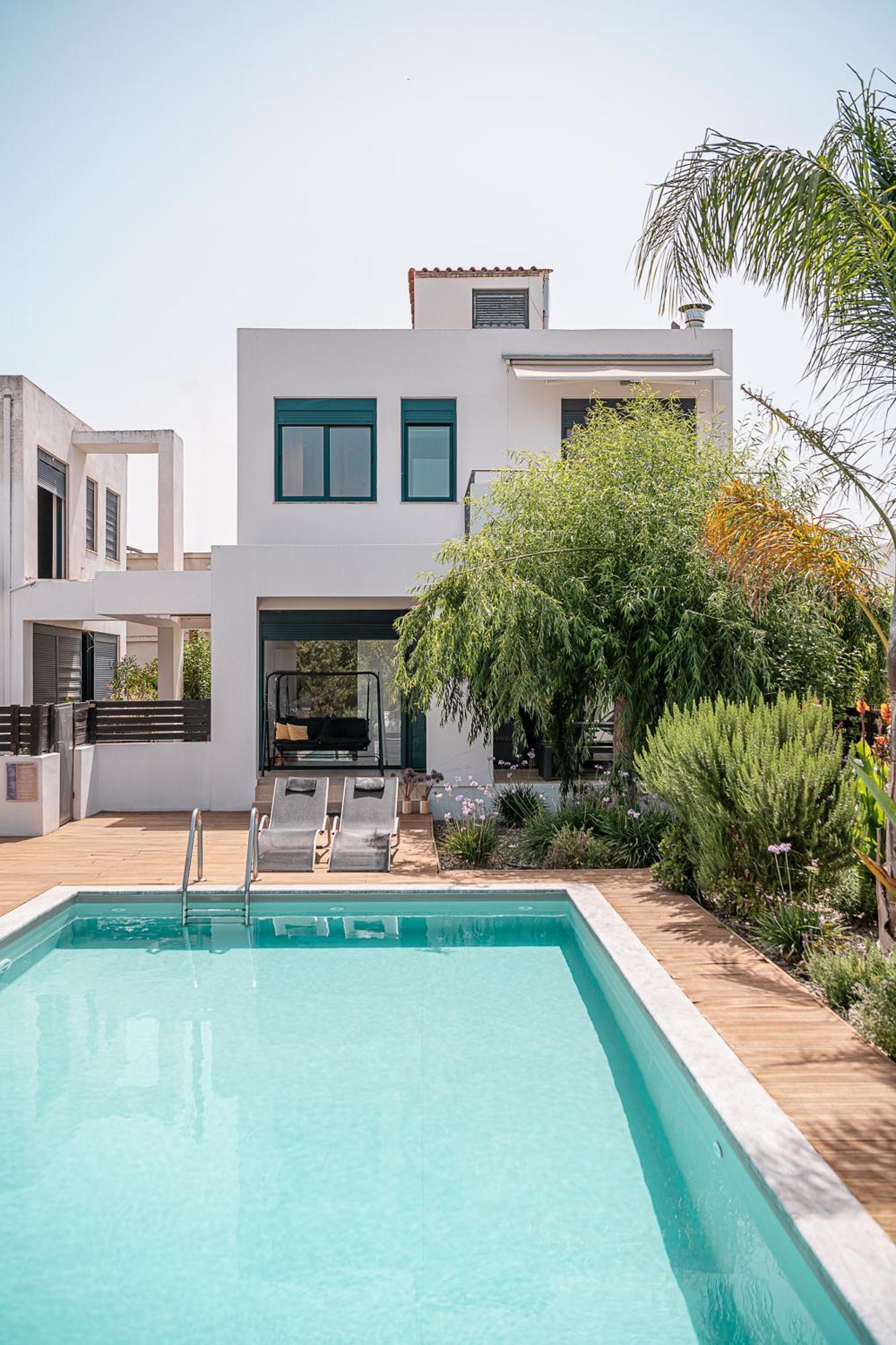 Seametry Luxury Living Villa Hriszí Aktí Haniá Kültér fotó